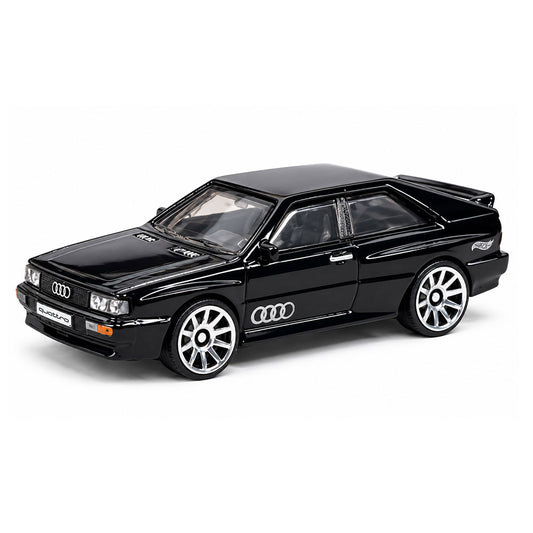 Hot Wheels 1987 Audi Quattro Blue Diecast Rally Car 1:64 Scale Model