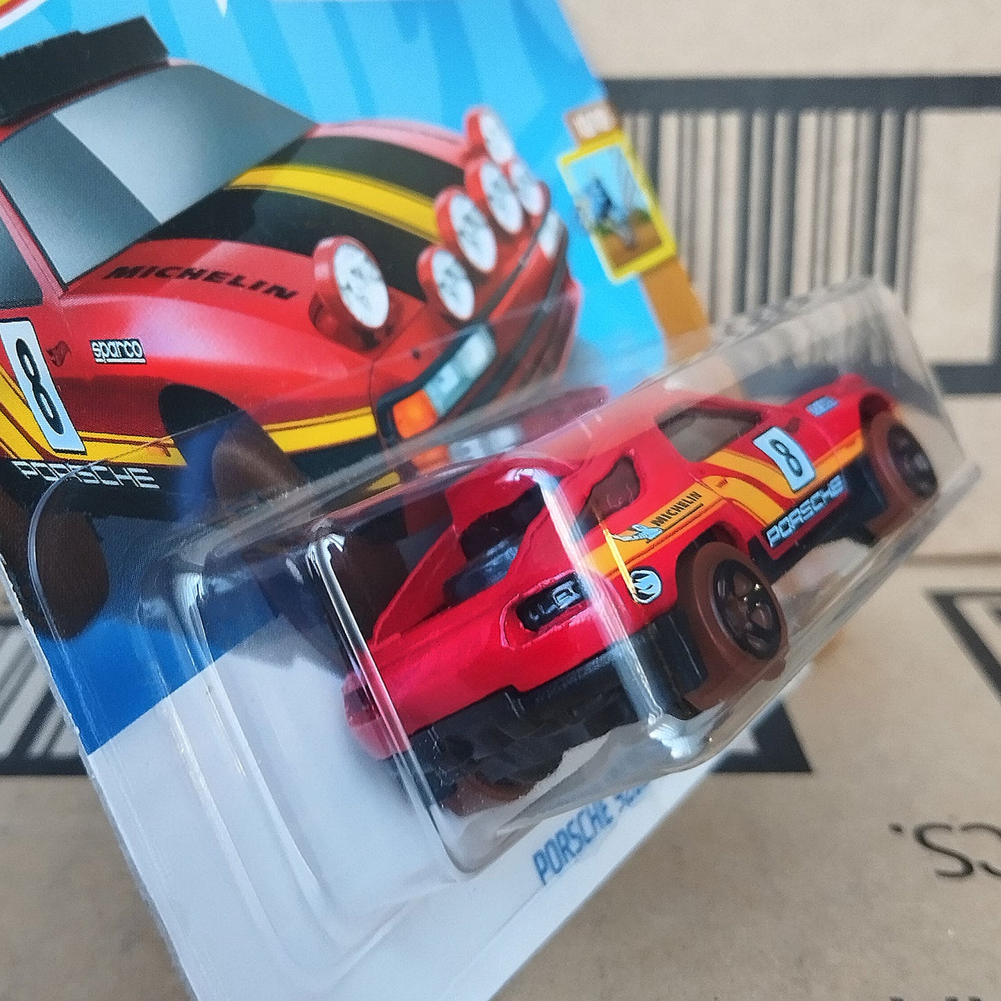 Hot Wheels Porsche 928S Safari Red HW Dirt 1:64 Diecast Model 2025