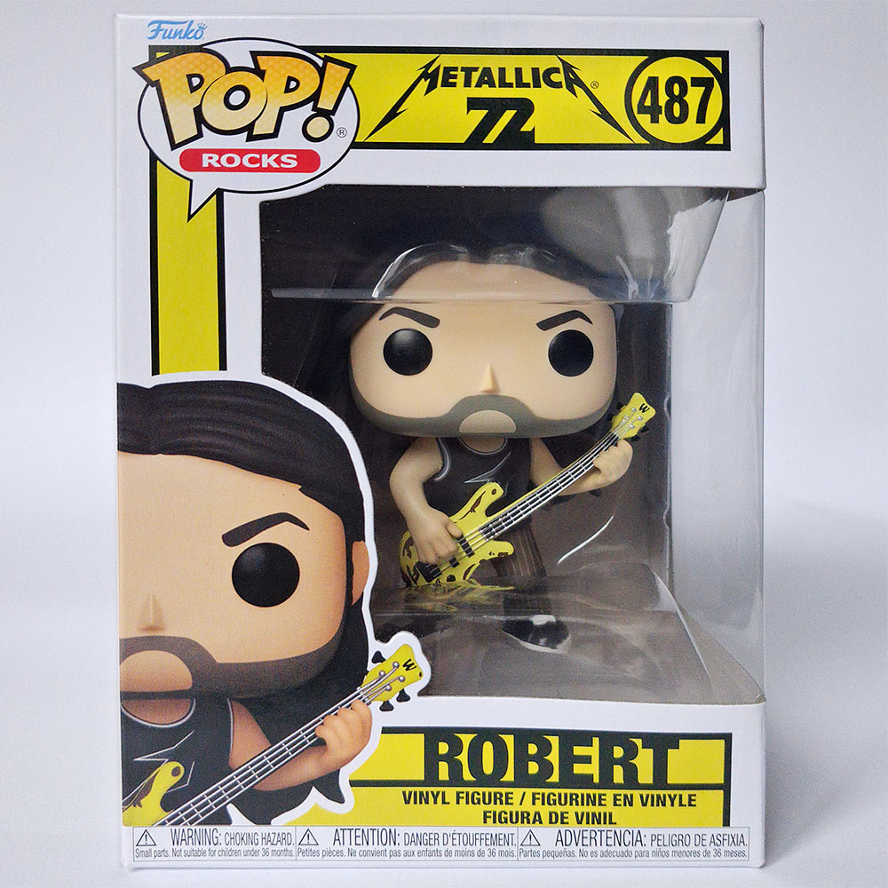 Funko Pop Metallica Set #484-487 Complete Band Collection | 4 Rocks Vinyl Figures