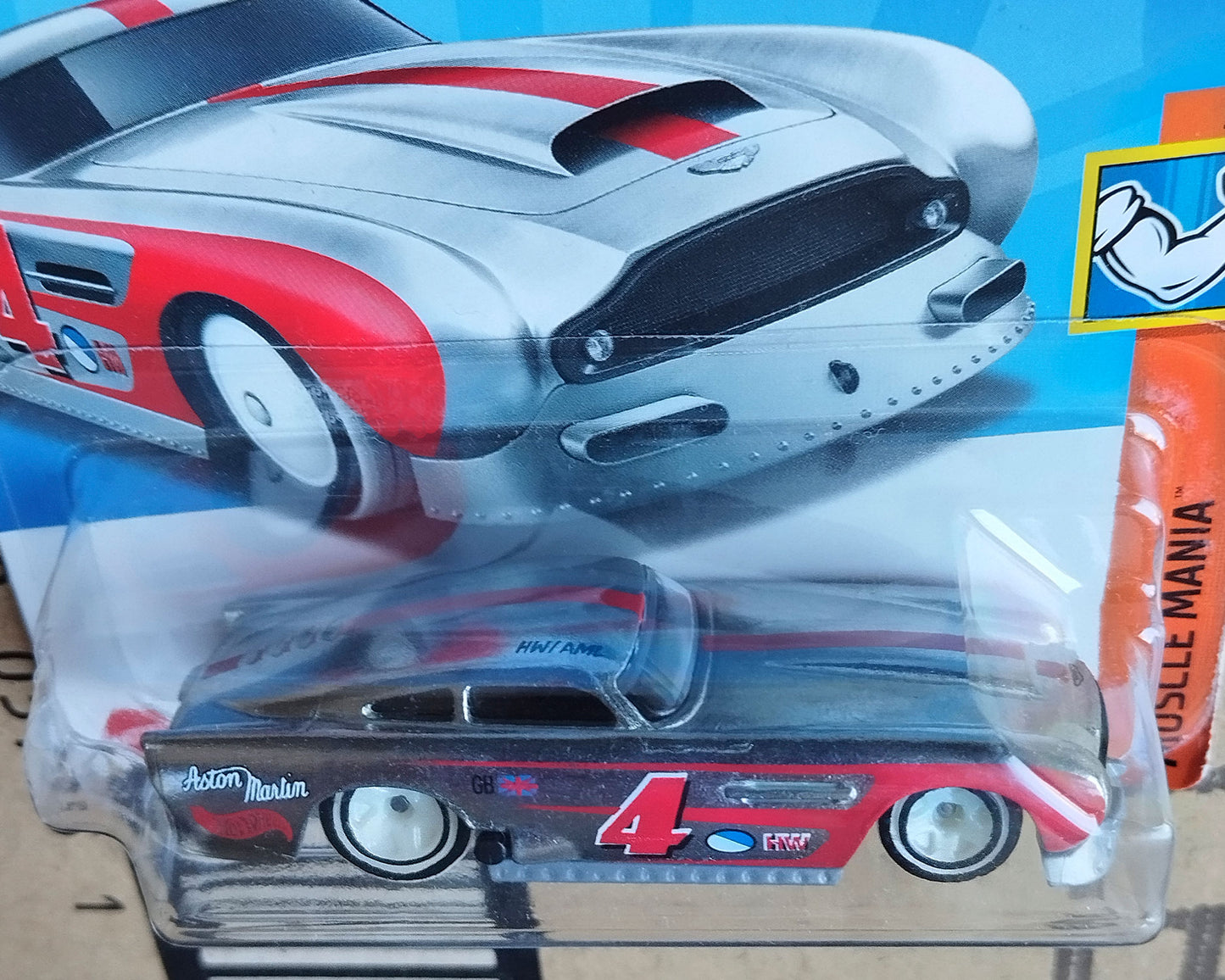 Hot Wheels Aston Martin DB4GT High-Speed Edition Die-Cast Model 1:64 Muscle Mania