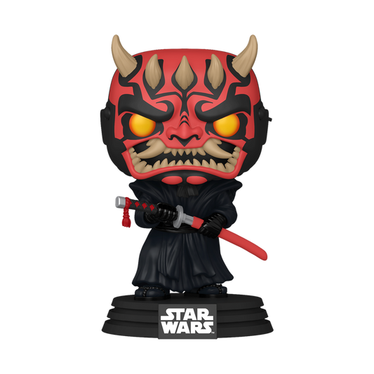 Funko Pop Darth Maul #813 Star Wars Figure | Sith Lord Vinyl Bobble-Head Collectible