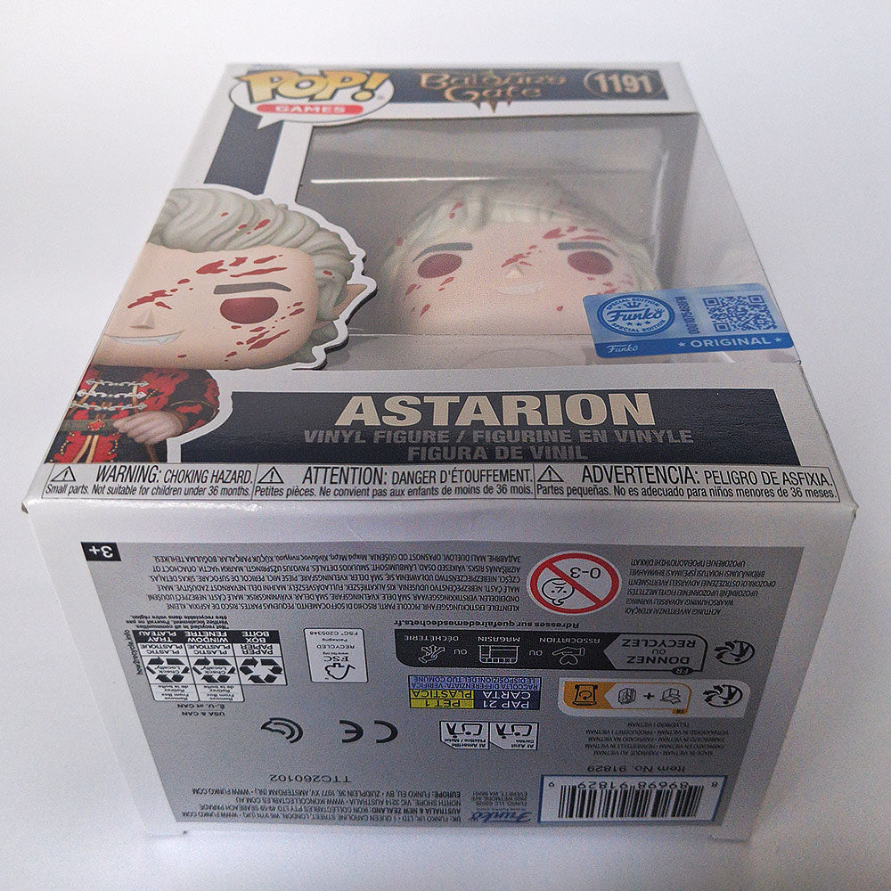 Funko Pop Astarion #1191 Baldur's Gate 3 Vinyl Figure | Special Edition Game Collectible