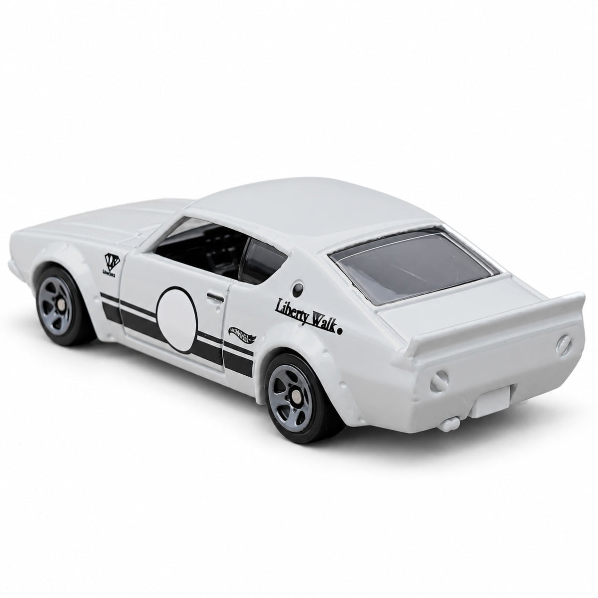 Hot Wheels Nissan Skyline 2000GT-R LBWK Liberty Walk Grey 1:64 Diecast Model