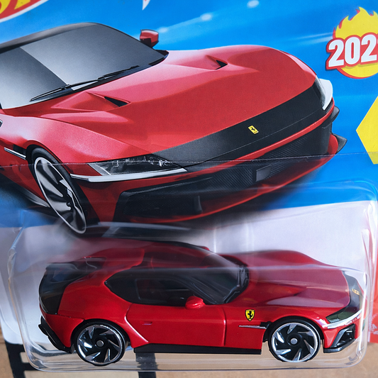 Hot Wheels Ferrari 12Cilindri Red Supercar Die-Cast Model 1:64 Ferrari