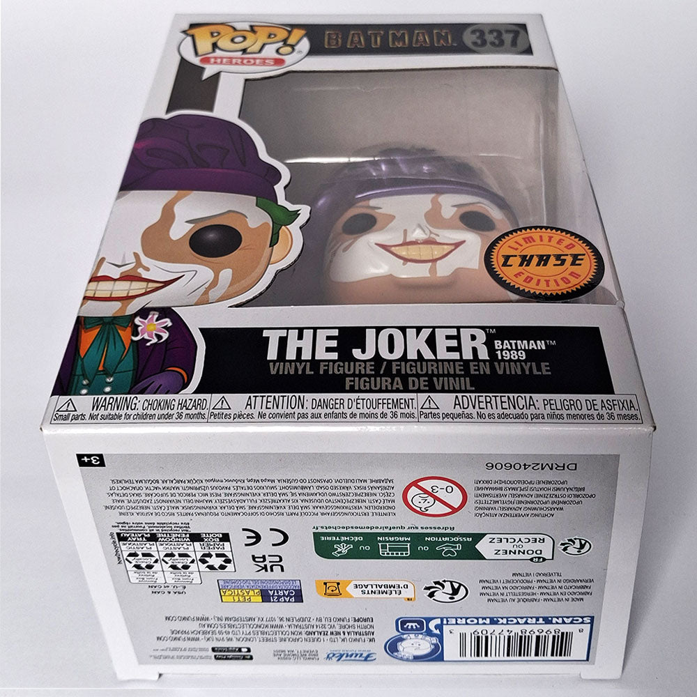 Funko Pop The Joker #337 Chase Edition Batman 1989 Vinyl Figure | DC Comics Collectible