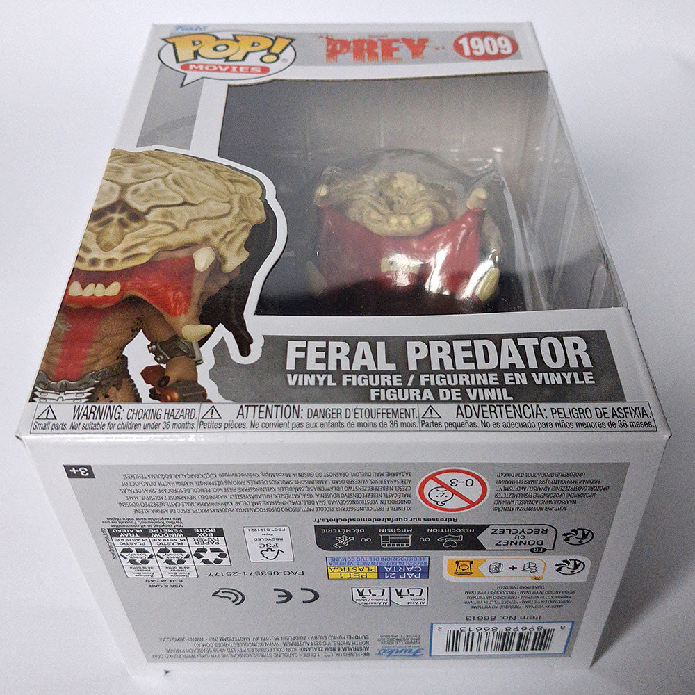 Funko Pop Feral Predator #1909 Prey Figure | Sci-Fi Horror Vinyl Collectible