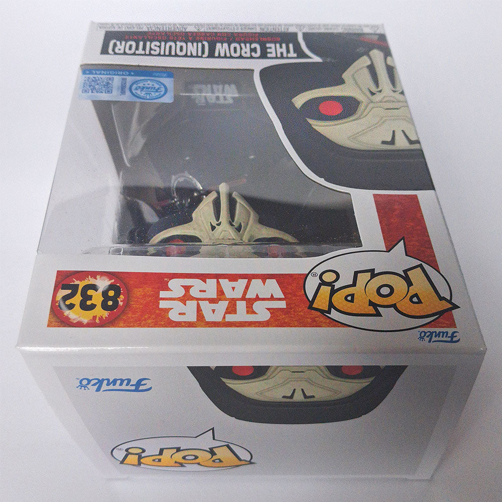 Funko Pop The Crow (Inquisitor) #832 Star Wars Vinyl Bobblehead | Dark Side Collectible Figure