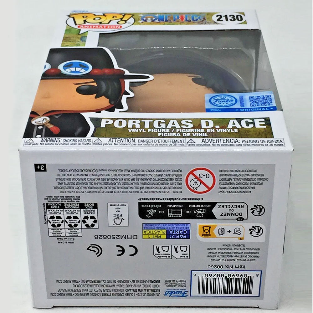 Funko Pop Portgas D. Ace #2130 One Piece Vinyl Figure | Anime Collectible