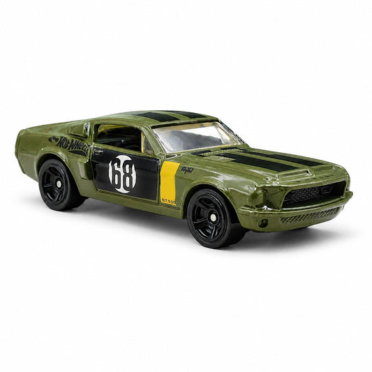 Hot Wheels ’68 Shelby GT500 Green American Muscle Diecast Car 2026