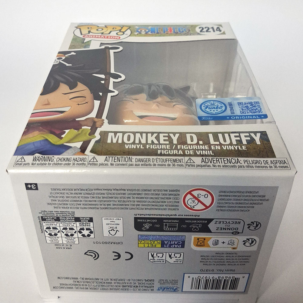 Funko Pop Monkey D. Luffy #2214 One Piece Vinyl Figure | Anime Collectible Pirate Captain