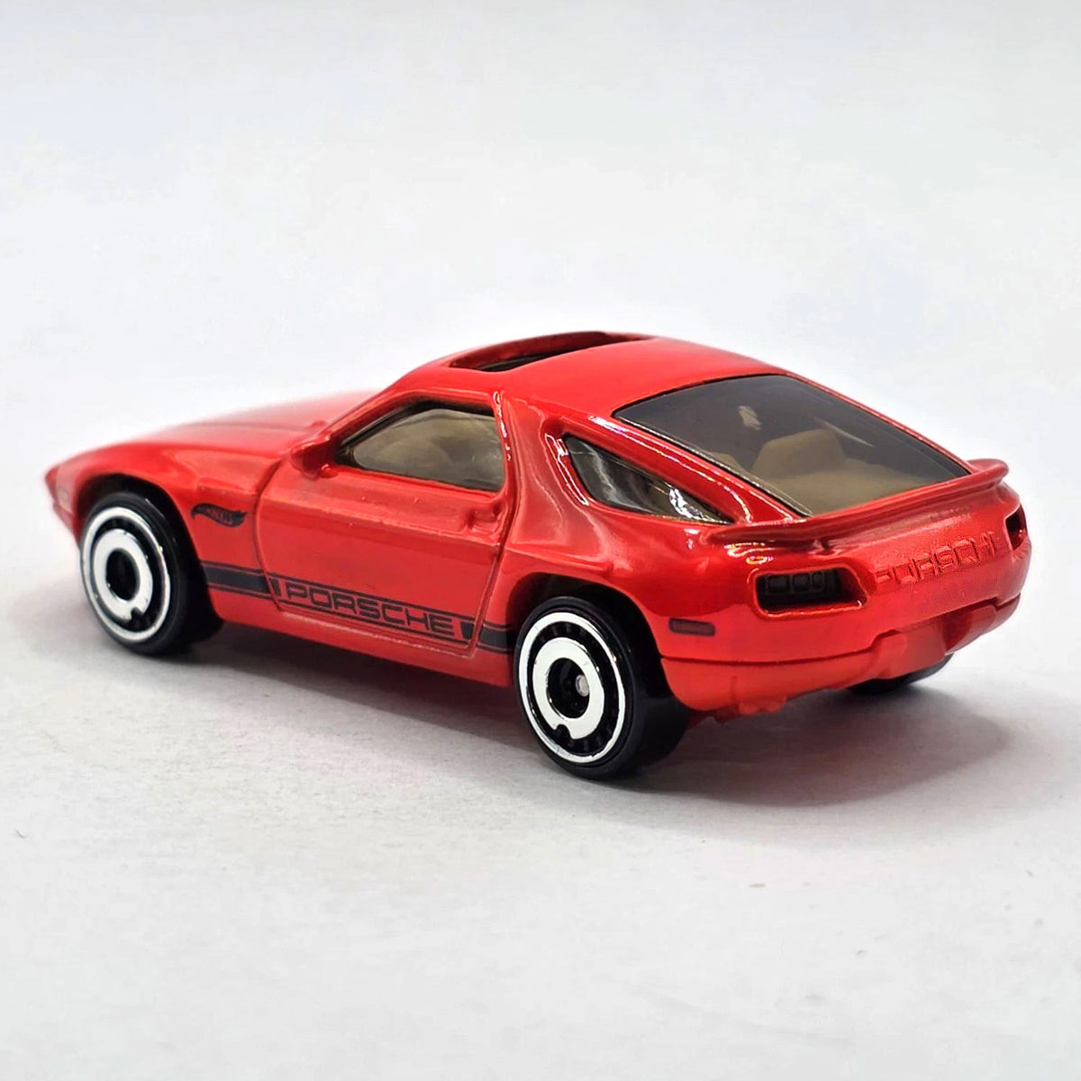 Hot Wheels 1983 Porsche 928S Red Sports Car Die-Cast 1:64 Scale Model