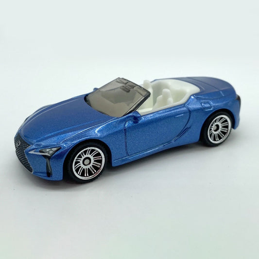 Matchbox 2021 Lexus LC 500 Convertible Blue Diecast 1:64 Scale Model | Collectible Luxury Toy Car | Gift for Collector, Husband, Friend