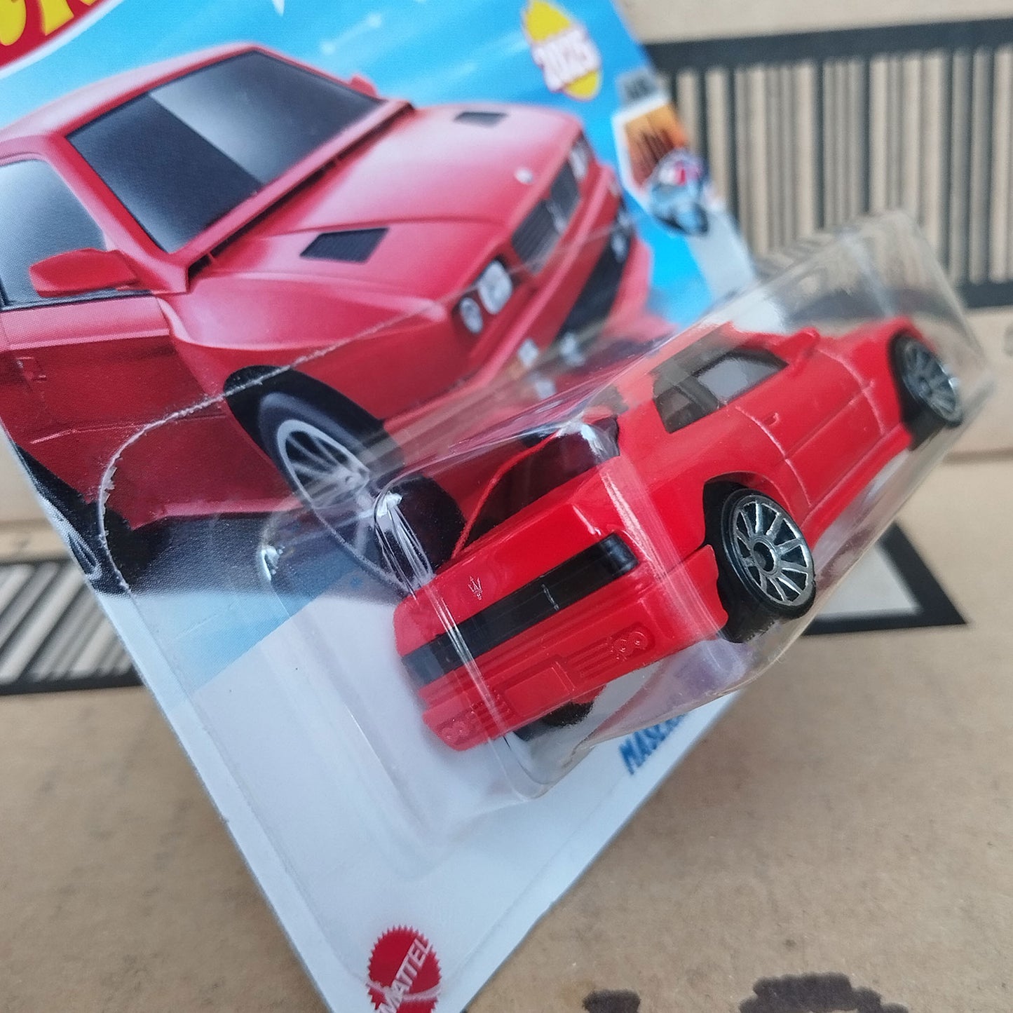 Hot Wheels Maserati Shamal Red Die-Cast Model 1:64 HW Metro