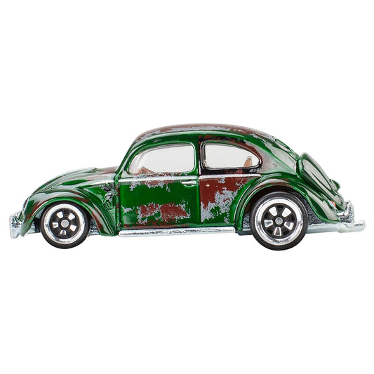 Hot Wheels VW 1968 Volkswagen Beetle Diecast 1/64 Scale Model | Vintage Car Collector Gift