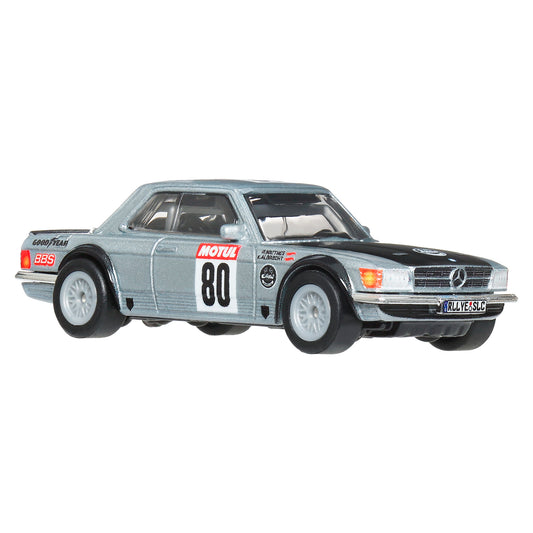 Premium Hot Wheels Boulevard 1980 Mercedes-Benz 500 SLC Rallye Die-Cast 1:64 Scale Model