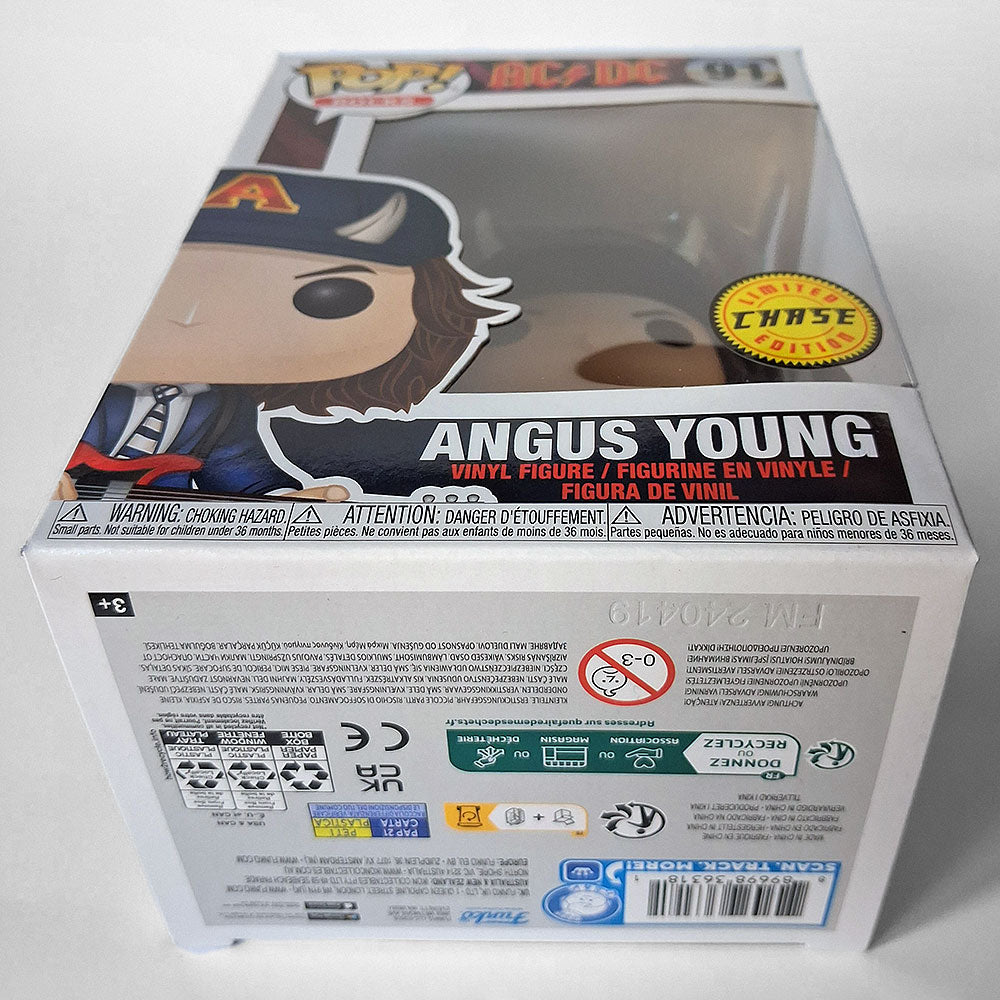 Funko Pop Angus Young #91 AC/DC Chase Figure – Rare Rocks Vinyl Collectible Gift
