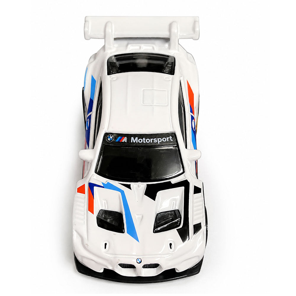 Hot Wheels BMW M4 GT3 White Diecast 1/64 Scale Model | Collectible Race Toy Car | Gift for Collector, Boyfriend, Coworker, Husband