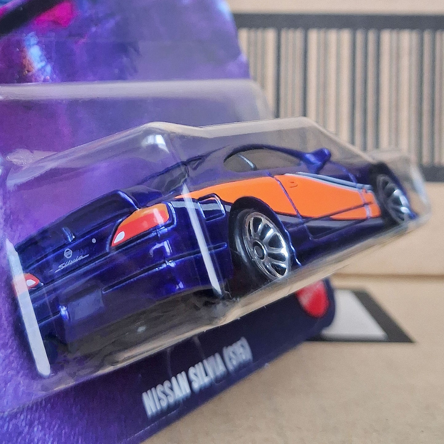 Hot Wheels Nissan Silvia S15 Tokyo Drift Fast & Furious Silver Series 1:64 Diecast
