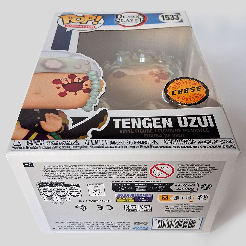 Funko Pop Tengen Uzui #1533 Chase Demon Slayer Figure | Kimetsu no Yaiba Collectible