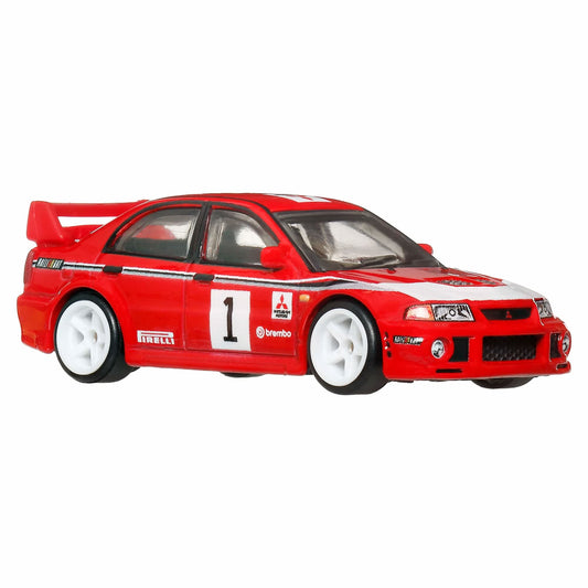 Hot Wheels Premium Mitsubishi Lancer Evolution VI Thrill Climbers 1:64 Diecast