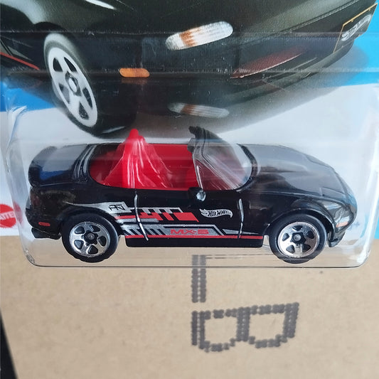 Hot Wheels 1991 Mazda MX-5 Miata Black Die-Cast Model 1:64 HW J-Imports