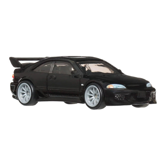 Premium Hot Wheels 1993 Honda Civic Coupe Fast & Furious 1:64 Diecast Model - Front View