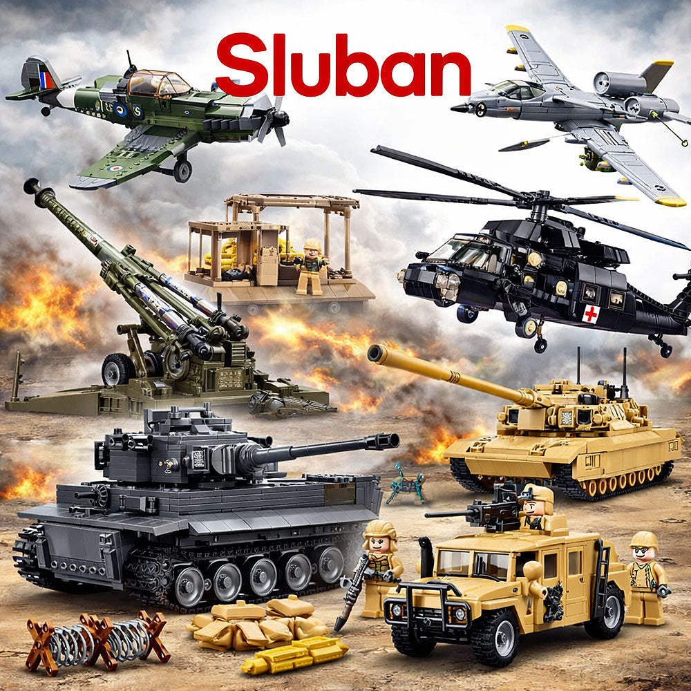 Sluban Military Building Sets