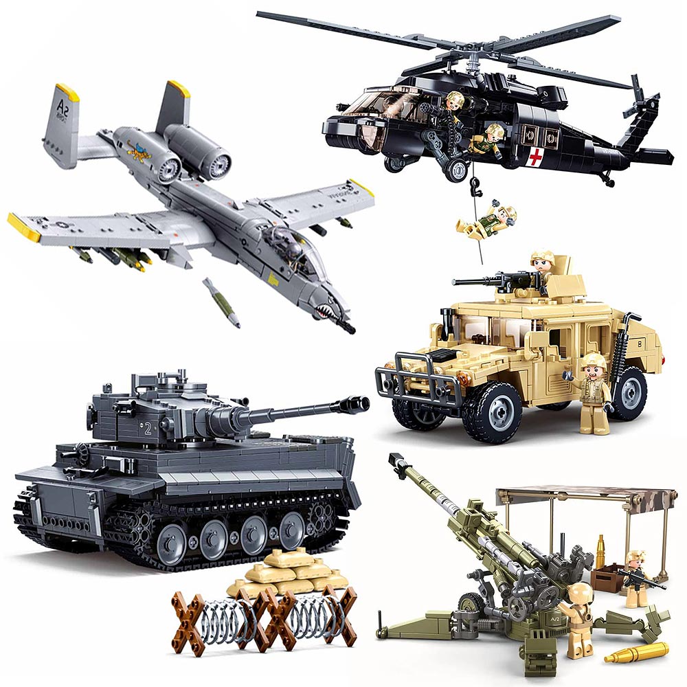Military Brick Construction Sets