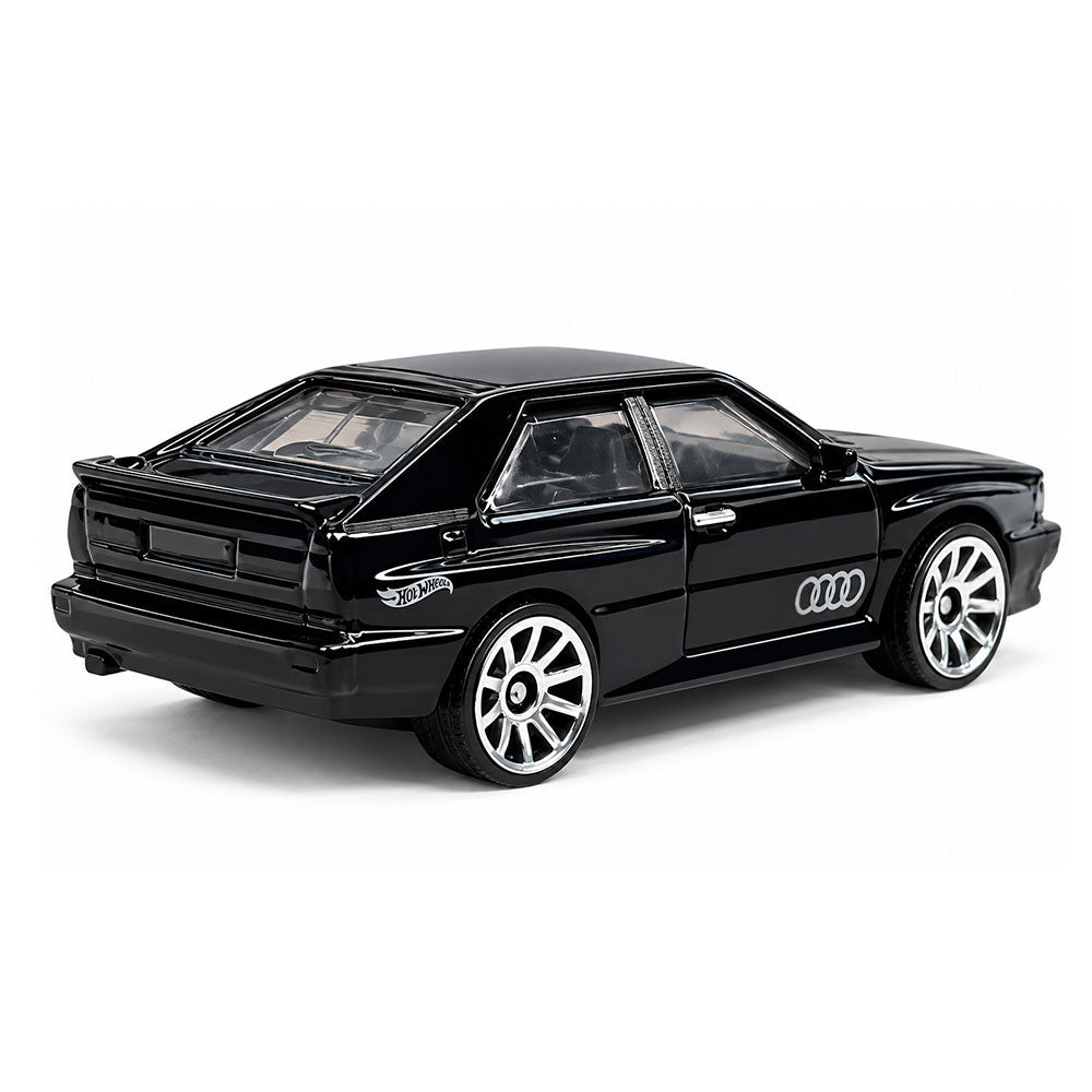 Hot Wheels 1987 Audi Quattro Blue Diecast Rally Car 1:64 Scale Model