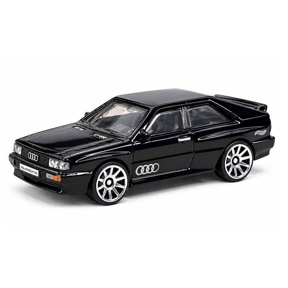 Hot Wheels 1987 Audi Quattro Blue Diecast Rally Car 1:64 Scale Model