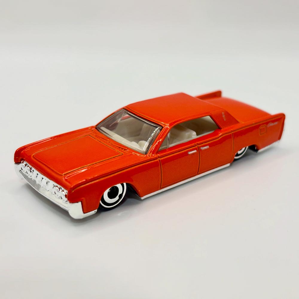 Rare Hot Wheels 1964 Lincoln Continental Lowrider Diecast 1/64 Scale Model | Classic Vintage American Car
