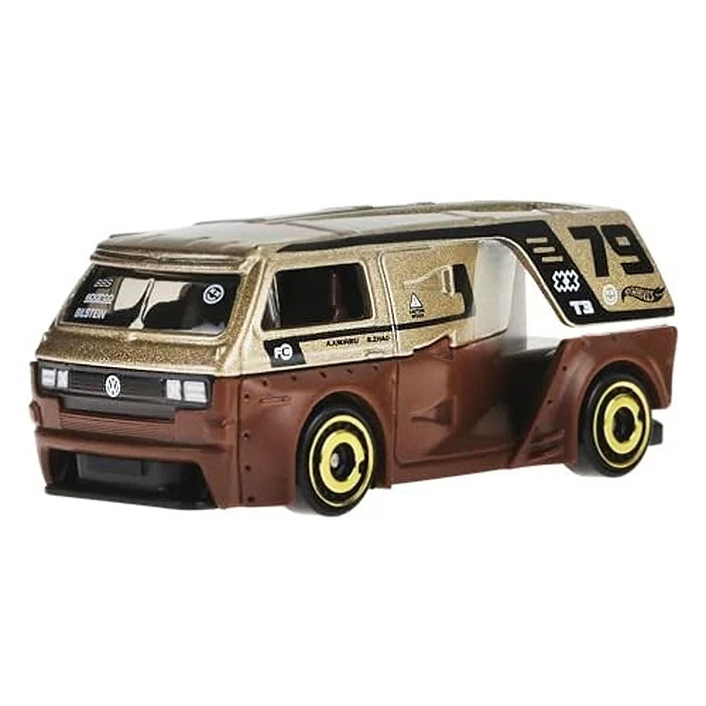 Hot Wheels VW T3 Custom Brown HW Vans 1:64 Volkswagen Transporter Diecast Model