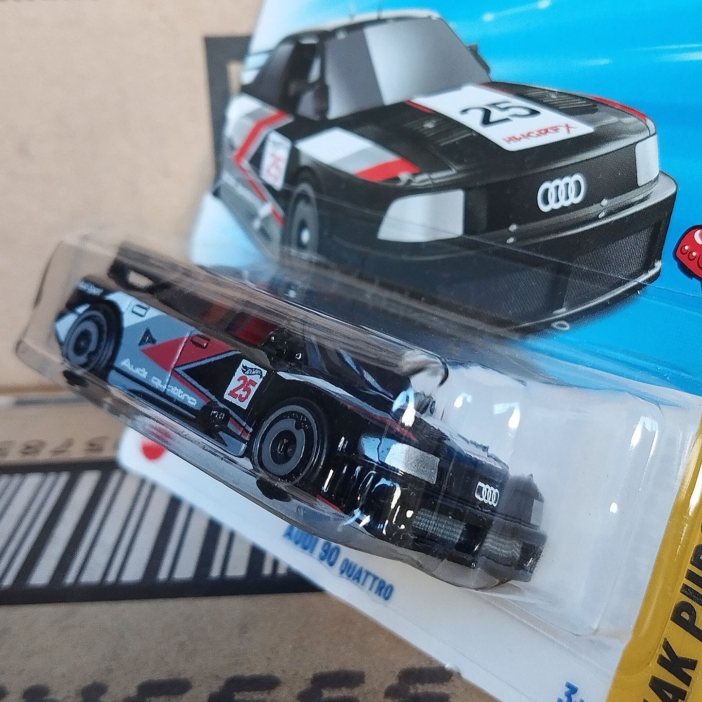 Hot Wheels Audi 90 Quattro Peak Pursuit 1:64 Diecast Model Car