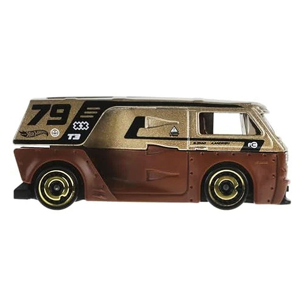 Hot Wheels VW T3 Custom Brown HW Vans 1:64 Volkswagen Transporter Diecast Model