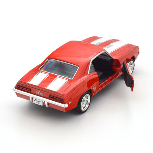 1969 chevrolet camaro diecast muscle car - rear view