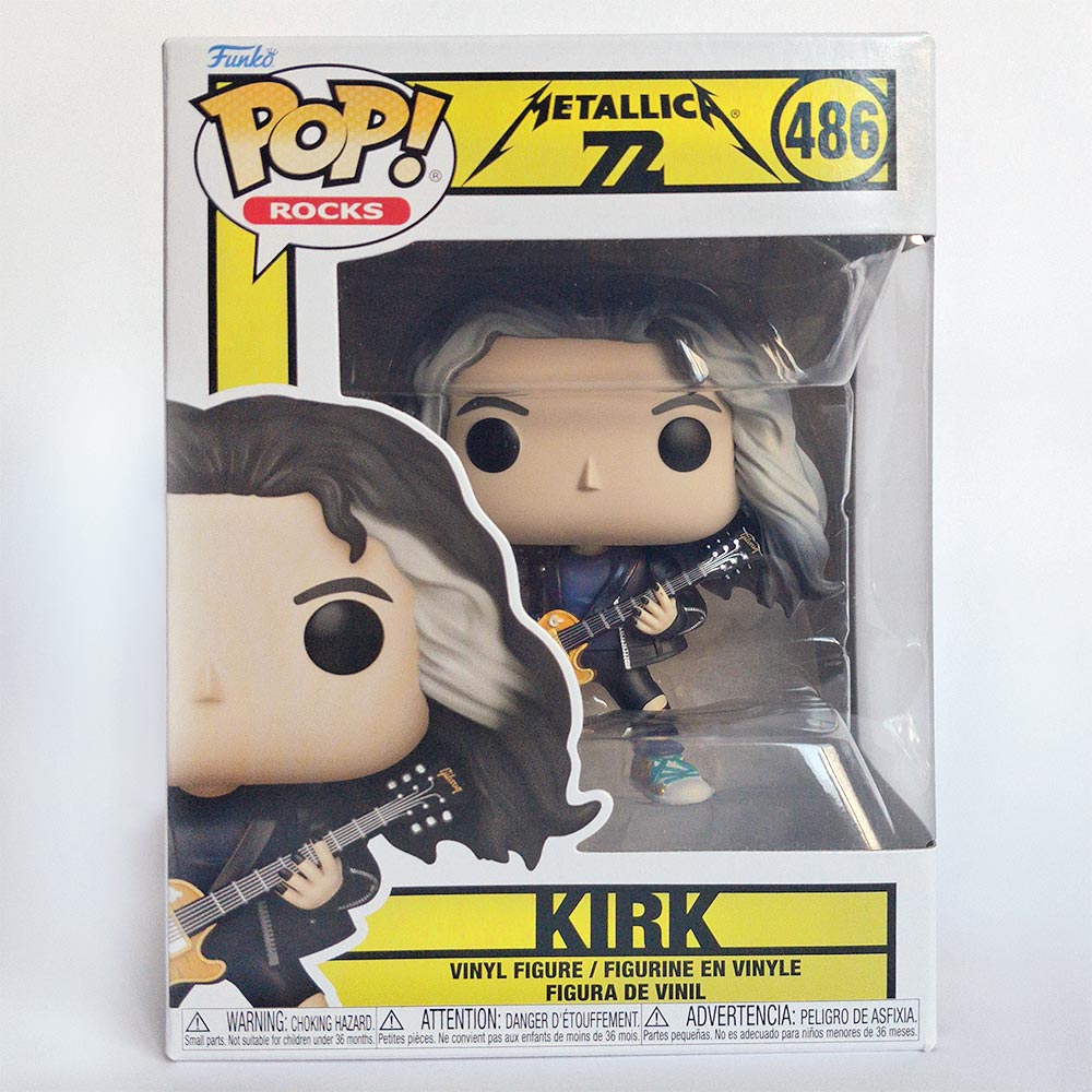 Funko Pop Metallica Set #484-487 Complete Band Collection | 4 Rocks Vinyl Figures