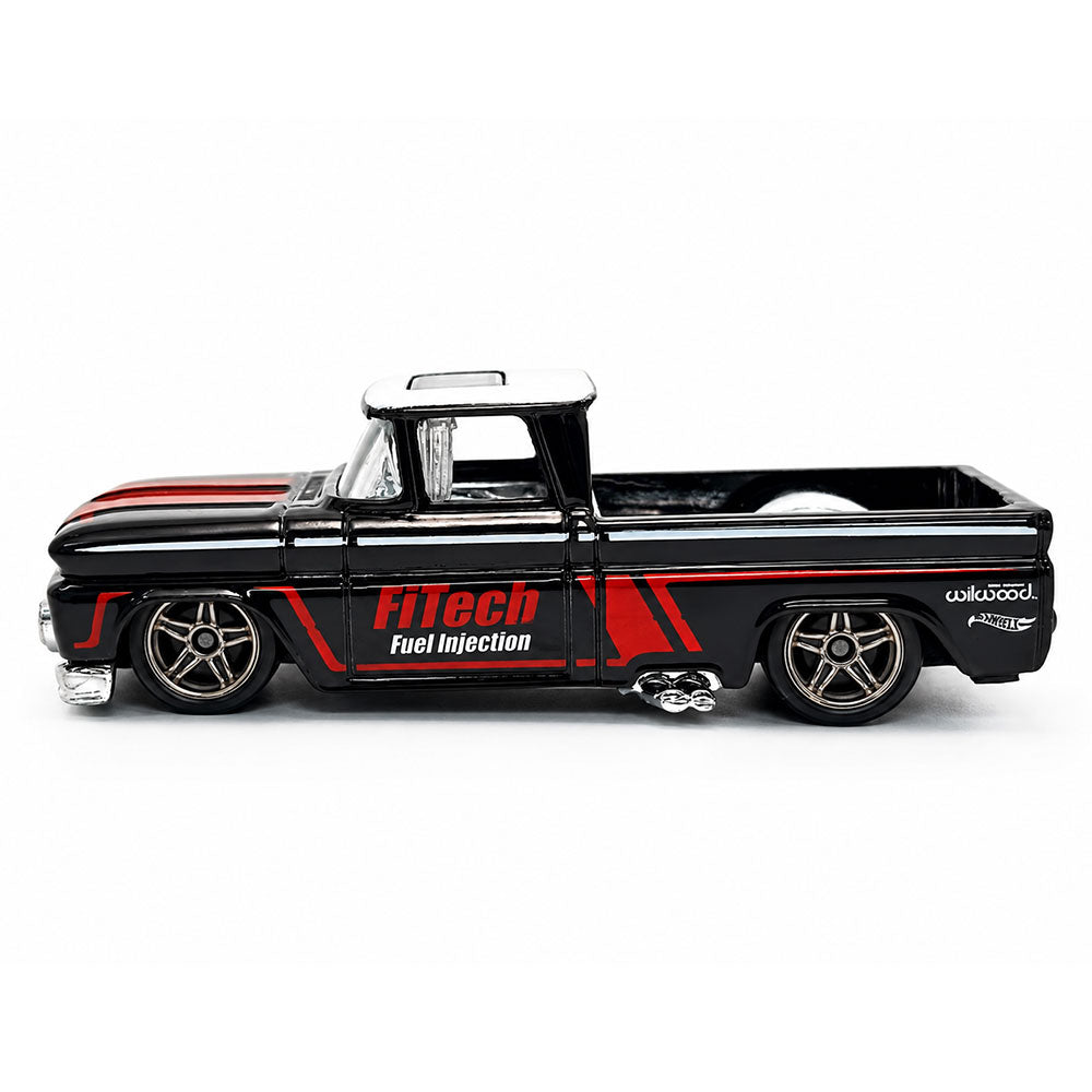Hot Wheels Custom ’62 Chevy Pickup AirTech Black Red Diecast Car 2026
