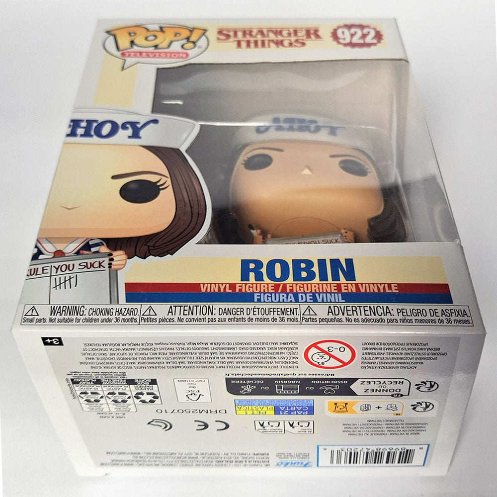 Funko Pop Robin #922 Stranger Things Vinyl Figure | Scoops Ahoy Collectible