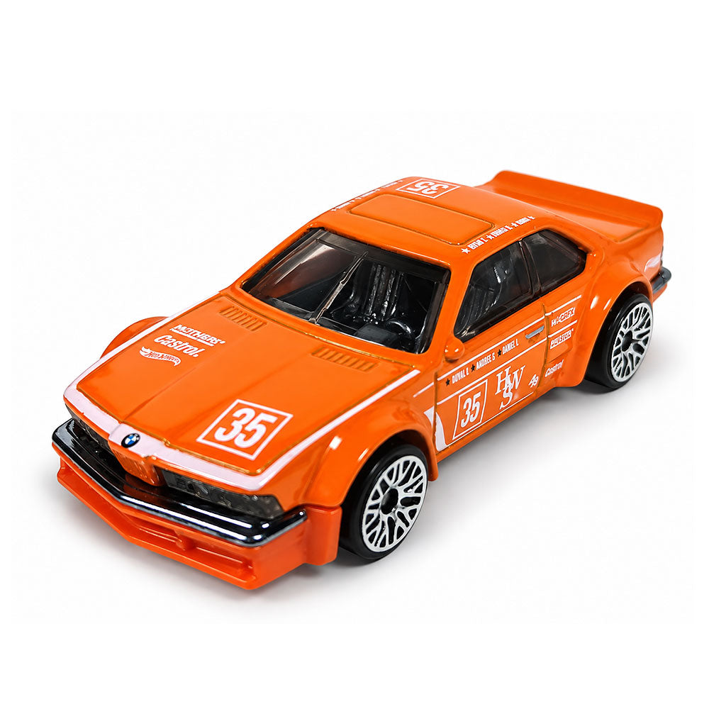 Hot Wheels BMW 635 CSi Orange 1:64 Scale Diecast Model | BMW Lover Gift