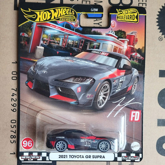 Hot Wheels Premium 2021 Toyota GR Supra Diecast 1:64 Scale Car Model