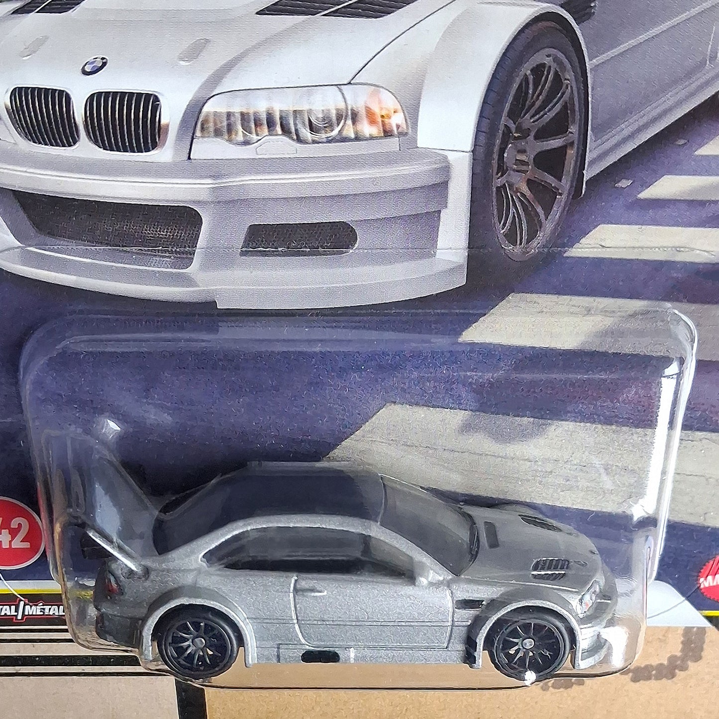 Hot Wheels Boulevard BMW M3 GTR Premium Die-Cast Model 1:64 Real Riders