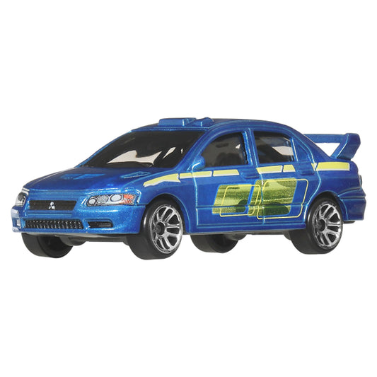 Hot Wheels Silver Series Mitsubishi Lancer Evolution VII Fast & Furious Graphic Remix 1:64 Die-Cast Model