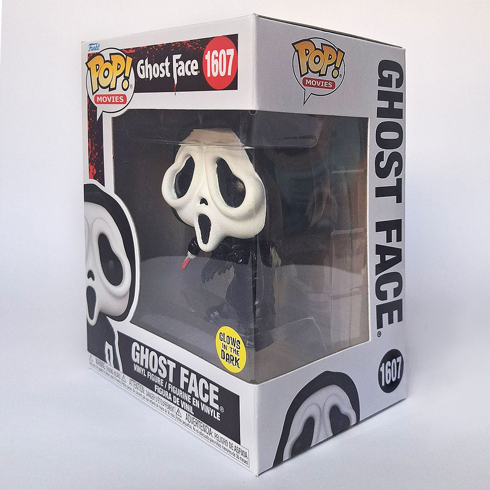 Funko Pop Ghost Face #1607 Glow in the Dark Vinyl Figure | Scream Horror Movie Collectible