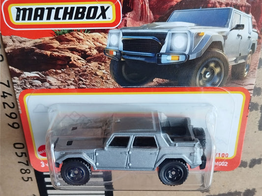 Matchbox Lamborghini LM002 Silver Diecast Model SUV 1:64 Collector