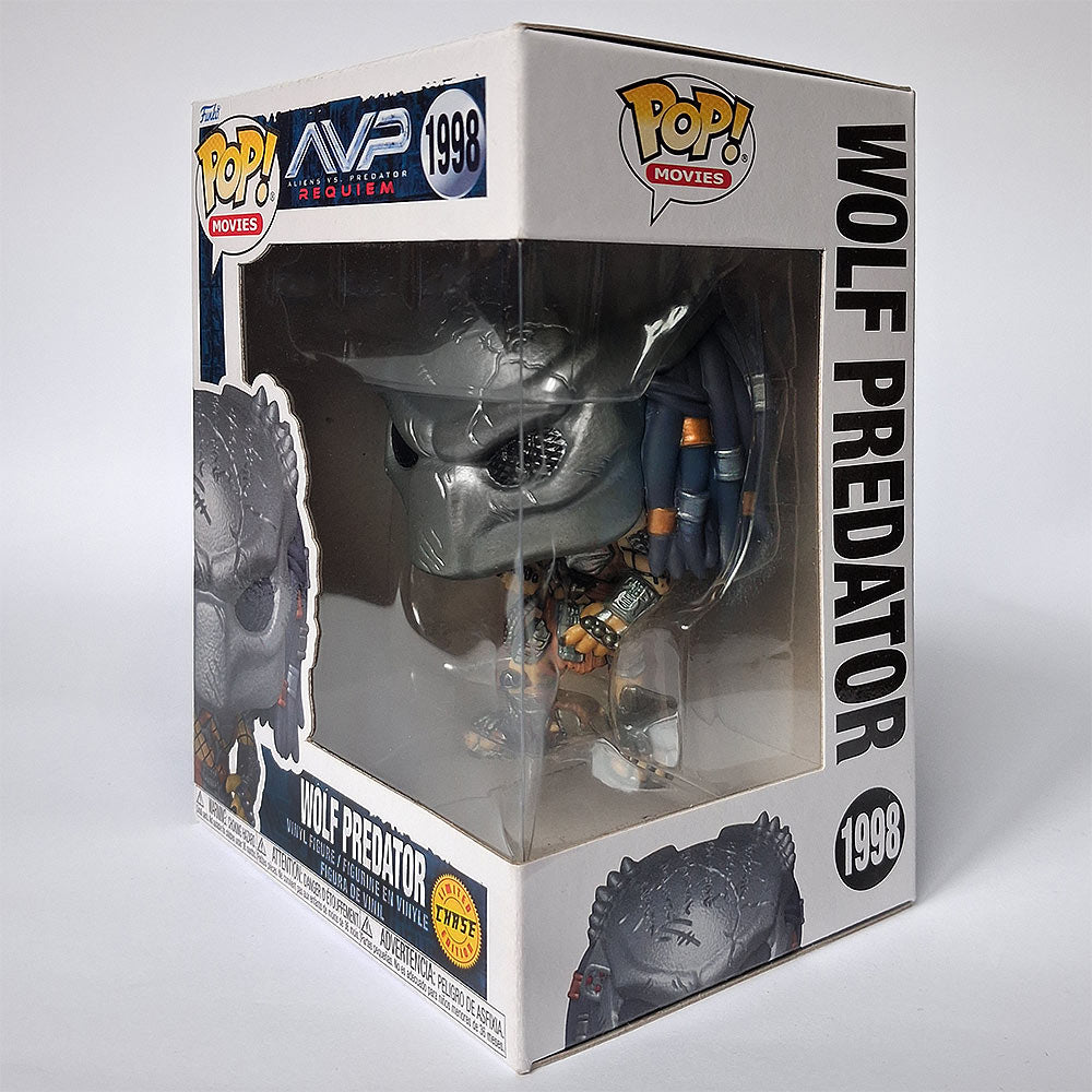 Funko Pop Chase Wolf Predator #1998 AVP Requiem Figure | Rare Sci-Fi Horror Collectible