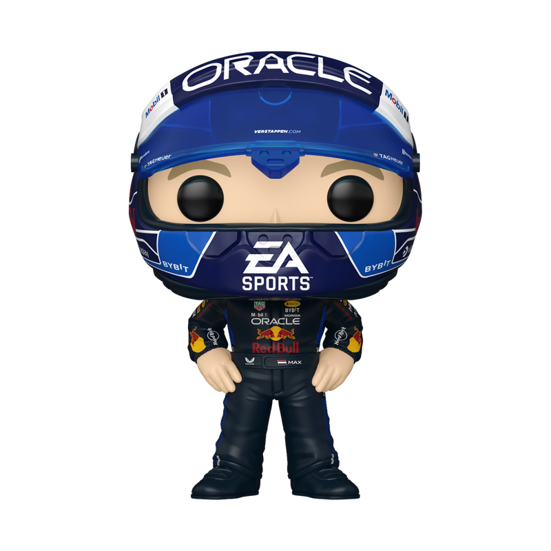 Funko Pop Max Verstappen #14 Helmet Edition Oracle Red Bull Racing Vinyl Figure | Formula 1 F1 Collectible