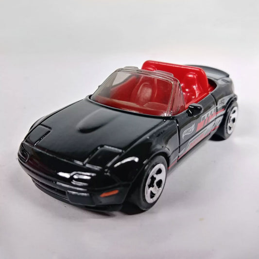 Hot Wheels 1991 Mazda MX-5 Miata Black Die-Cast Model 1:64 HW J-Imports