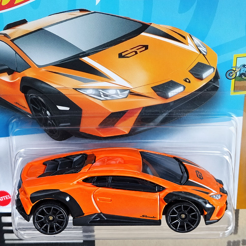 Hot Wheels Lamborghini Huracan Sterrato Orange 1:64 Scale Diecast Italian Sports Supercar Model