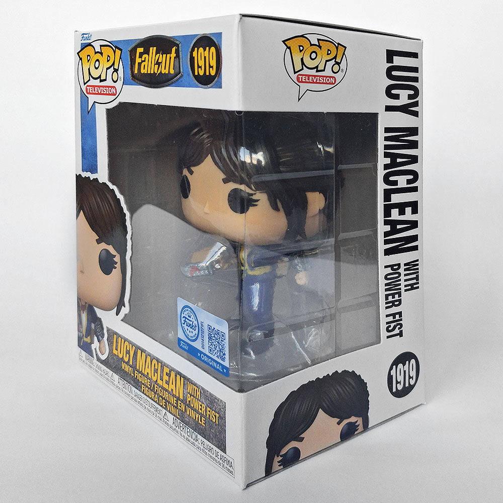 Funko Pop Fallout Lucy MacLean with Power Fist #1919 | TV Series Collectible Vinyl Figure | Gift Idea fot Collector or Fan