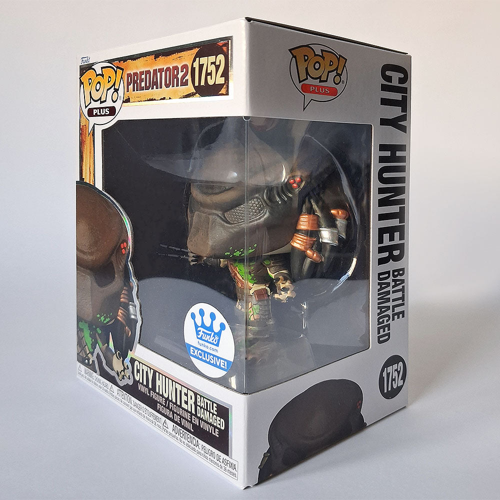 Funko Pop City Hunter Predator #1752 Battle Damaged Exclusive Collectible Figure